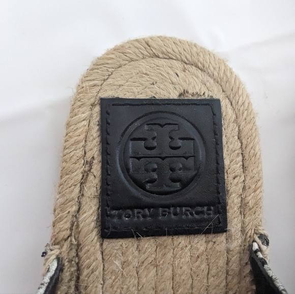 Tory Burch Max espadrille slide roccia natural diamond roccia print 7 - Picture 4 of 7